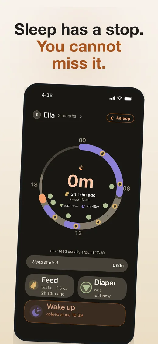 Sleep has a stop. You cannot miss it.